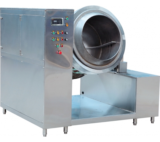 Máy xào rau điện từ tự động xoay