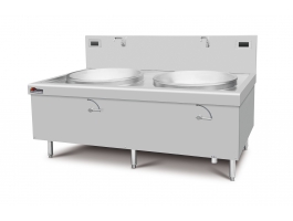 Bếp xào điện từ đôi cỡ lớn